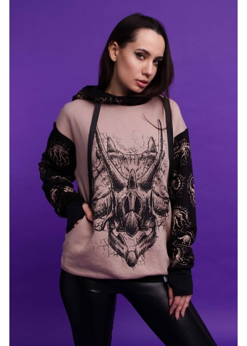 Худі Dinosaurs oversize