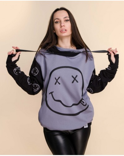 Худі Nirvana (smile) oversize