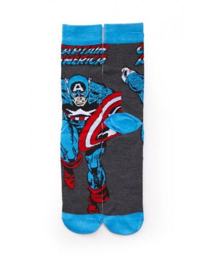 Шкарпетки Captain America (кольорові)