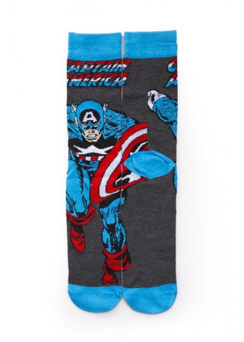 Шкарпетки Captain America (кольорові)