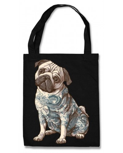 Еко-сумка Tattoo Pug