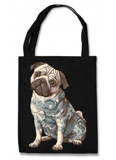 Еко-сумка Tattoo Pug