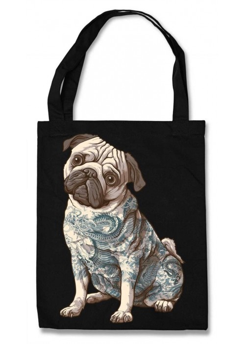 Еко-сумка Tattoo Pug