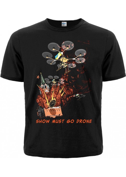 Футболка Show Must Go Drone