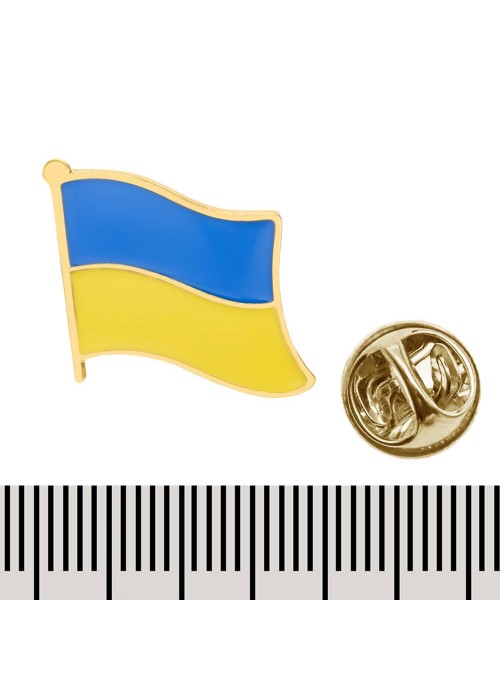 Металевий пін Прапор України (pncn-001)