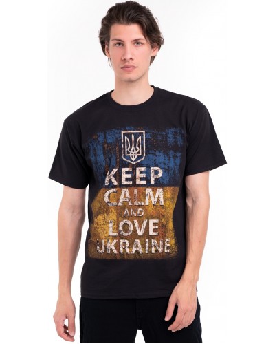 Футболка "Keep Calm and Love Ukraine"
