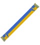 Шарф Жовто-блакитний з гербом та картою України