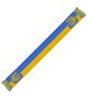 Шарф Жовто-блакитний з гербом та картою України