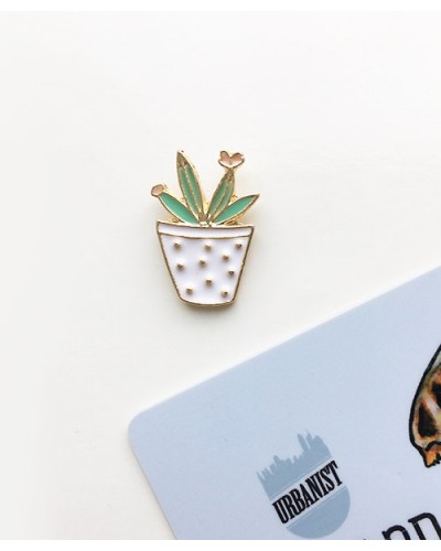 Металевий пін Succulents