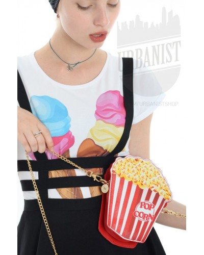 Сумочка на цепочке Popcorn
