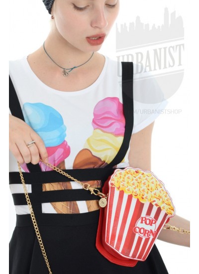Сумочка на цепочке Popcorn