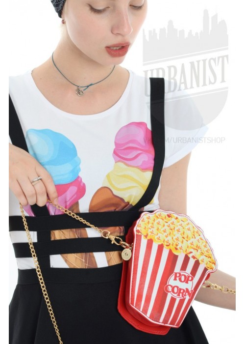 Сумочка на цепочке Popcorn