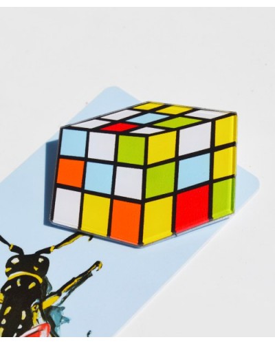 Пластиковий значок Rubik