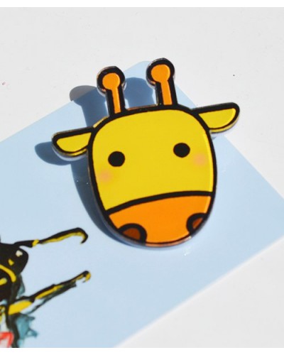 Пластиковий значок Giraffe