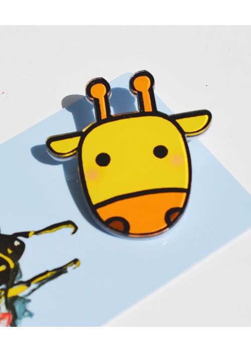 Пластиковий значок Giraffe