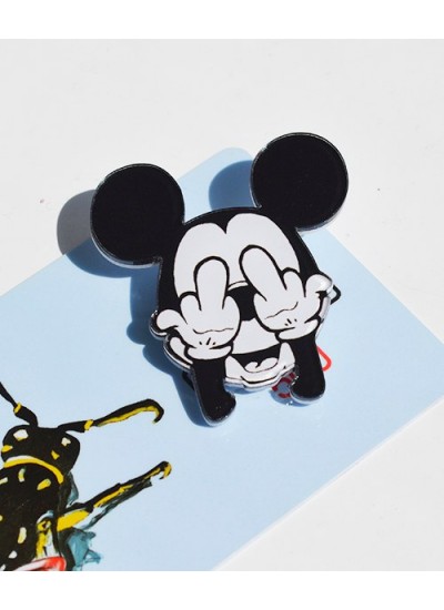 Пластиковий значок  Mickey's fingers