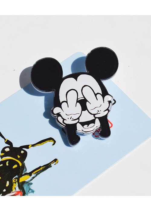 Пластиковий значок  Mickey's fingers