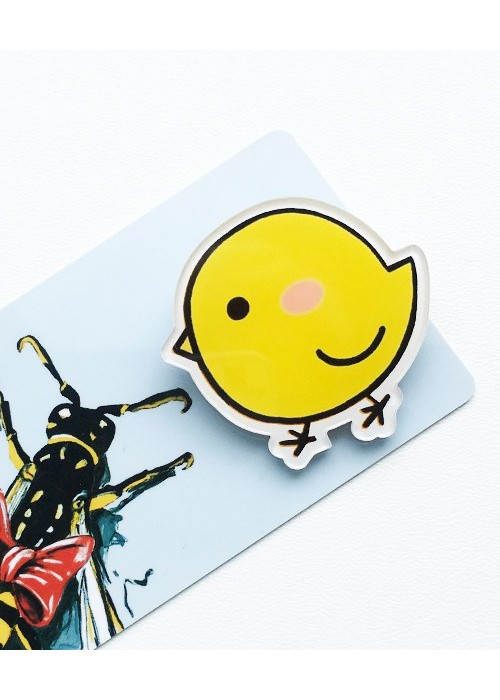 Пластиковий значок Chick