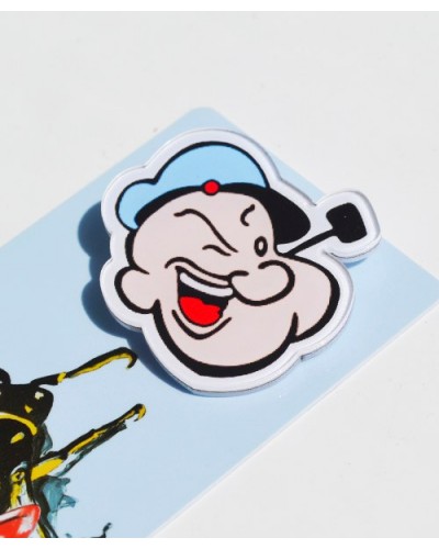 Пластиковий значок Popeye the Sailor