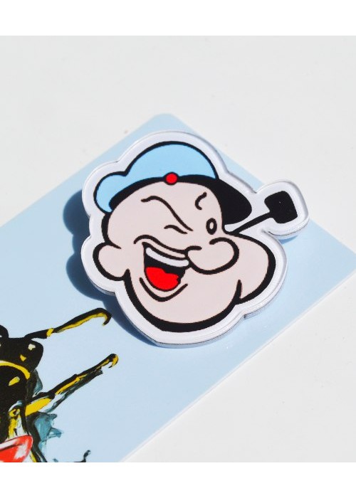 Пластиковий значок Popeye the Sailor