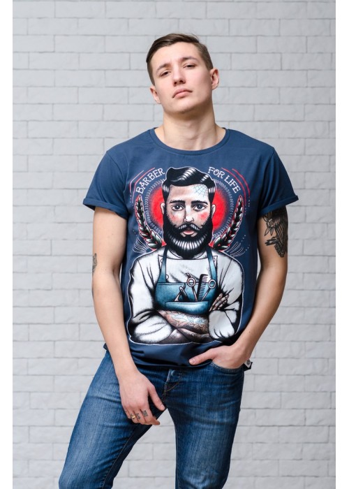 Футболка Urbanist Barber Grey