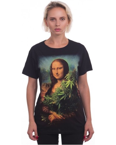 Футболка з канабісом Mona Lisa