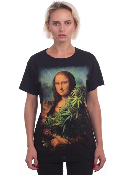 Футболка з канабісом Mona Lisa