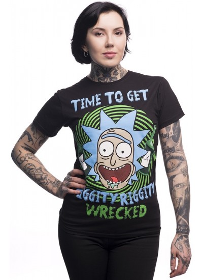 Футболка Rick And Morty Riggity Riggity Wrecked