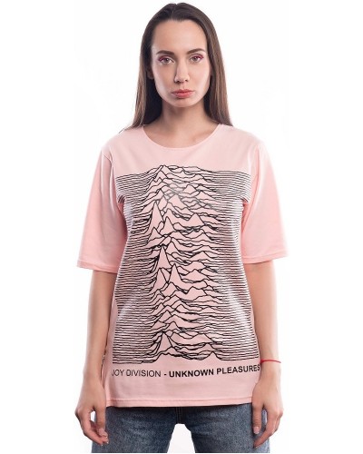 Подовжена футболка Joy Division-Unknown pleasures, Powder