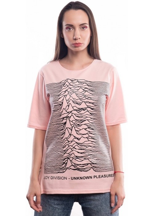 Подовжена футболка Joy Division-Unknown pleasures, Powder