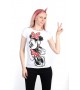 Біла жіноча Футболка Minnie Mouse