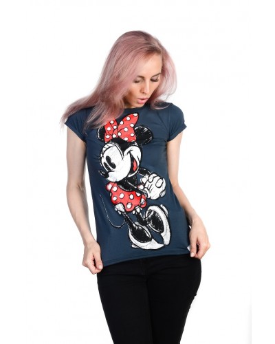 Сіра женская Футболка Minnie Mouse