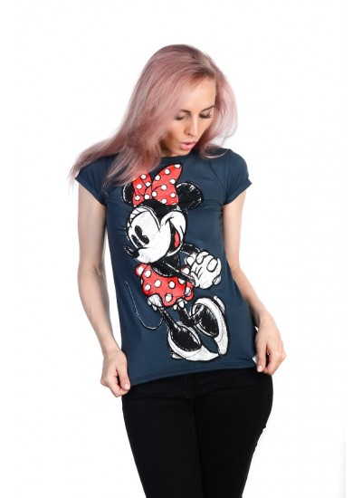 Сіра женская Футболка Minnie Mouse