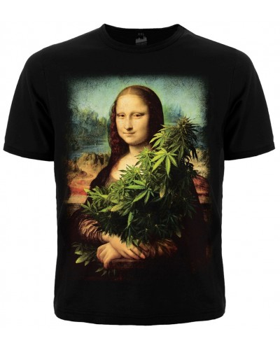 Футболка з канабісом Mona Lisa
