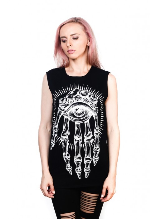 Подовжена безрукавка Magic Hand Black Unisex
