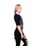 Подовжена футболка Magic Hand Black Unisex