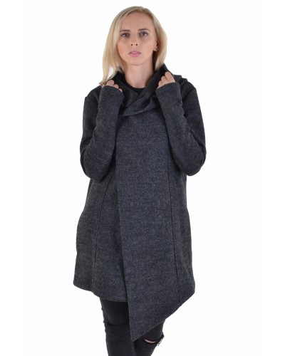 Тепла вовняна мантія (пальто) unisex