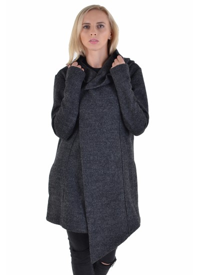 Тепла вовняна мантія (пальто) unisex