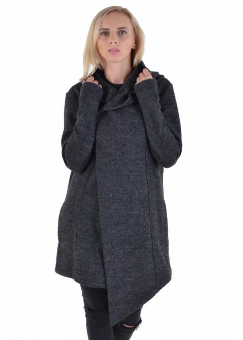 Тепла вовняна мантія (пальто) unisex
