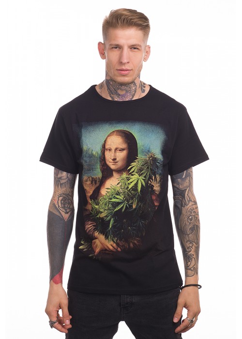 Футболка з канабісом Mona Lisa