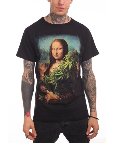 Футболка з канабісом Mona Lisa