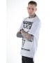 Подовжена футболка Game Over White