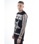 Подовжена безрукавка Game Over Black
