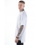 Подовжена футболка Blank White