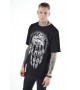 Подовжена футболка Magic Hand Black