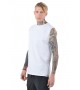 Подовжена безрукавка Blank White