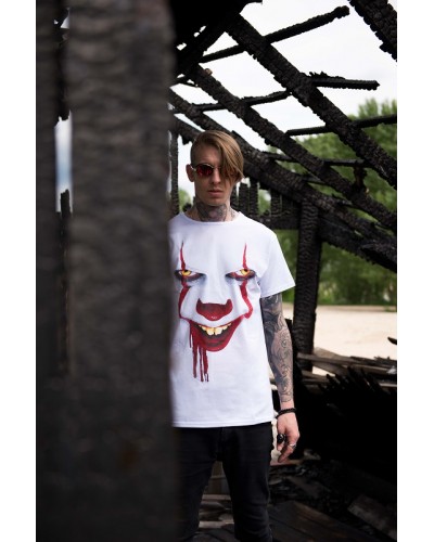 Футболка "Воно" (Pennywise) біла