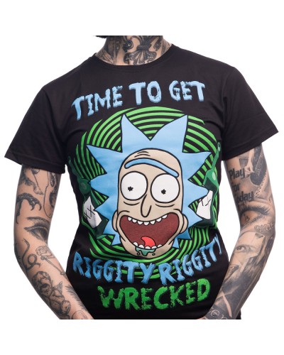 Футболка Rick And Morty Riggity Riggity Wrecked