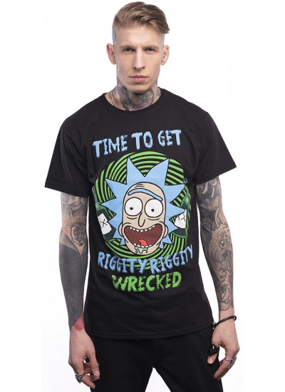 Футболка Rick And Morty Riggity Riggity Wrecked