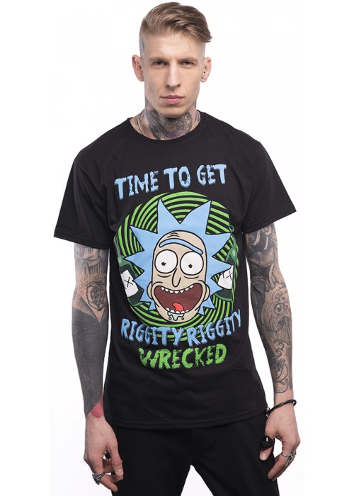 Футболка Rick And Morty Riggity Riggity Wrecked